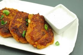 Galettes de patates douces au Thermomix