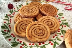 Spirales amande et cannelle au Thermomix