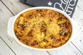 Gratin de chou-fleur au chorizo au Thermomix