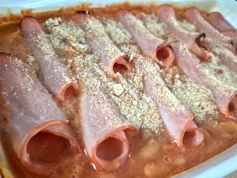 Backed beans à l’Américaine au Thermomix