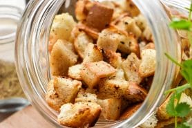 Croutons à l’ail au Thermomix