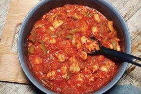 Escalopes de poulet basquaise au Thermomix