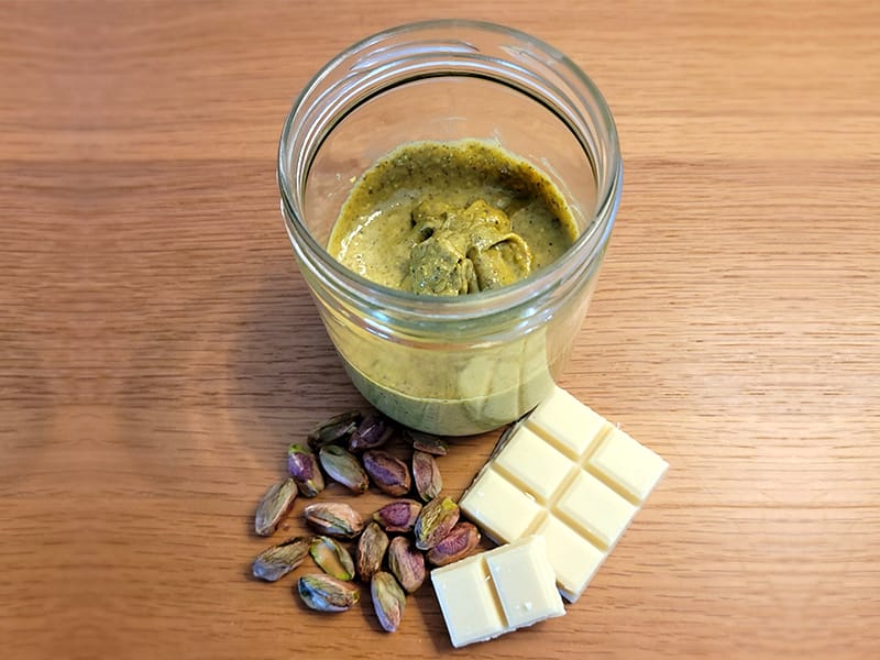 Pâte à tartiner pistache au Thermomix