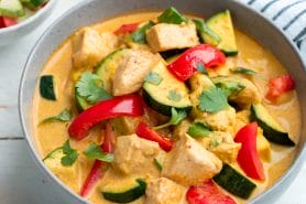 Dinde massalé coco au Thermomix