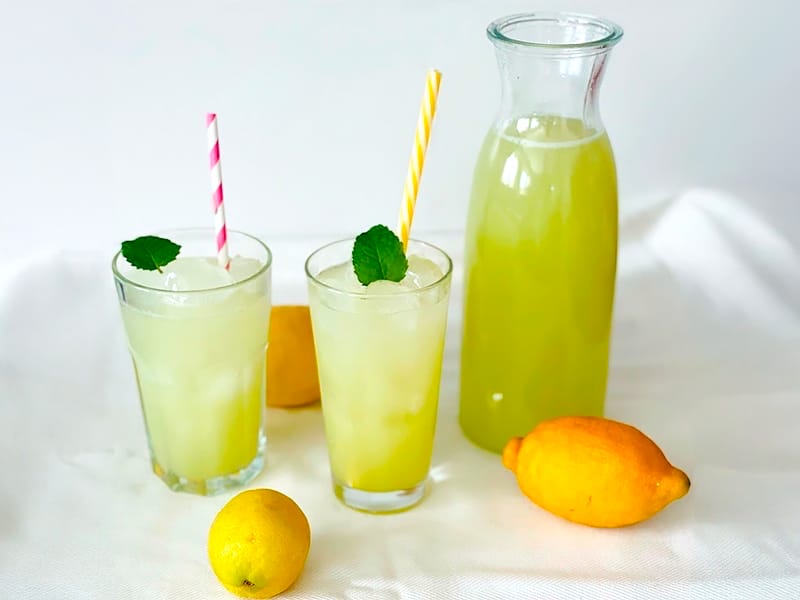 Limonade au concombre au Thermomix