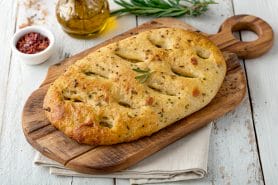 Fougasse au chorizo et tomates séchées au Thermomix