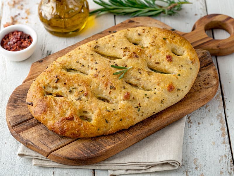 Fougasse au chorizo et tomates séchées au Thermomix