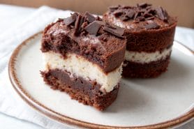 Fondants chocolat coeur coco au Thermomix