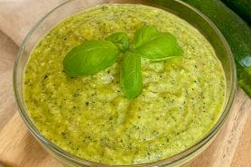 Pesto courgettes et basilic au Thermomix