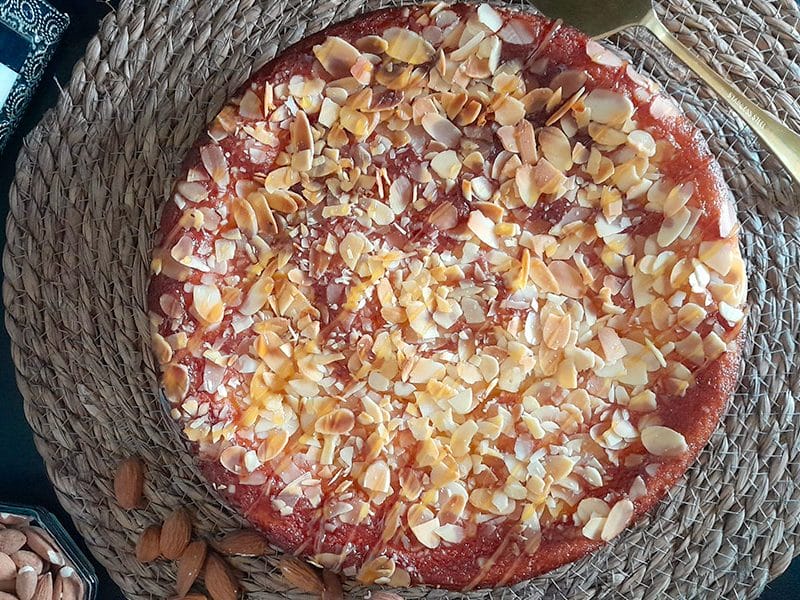 Gâteau fromage blanc et semoule au Thermomix