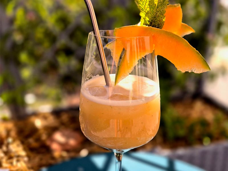 Mocktail de pépins de melon au Thermomix