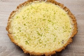 Tarte citron vert basilic au Thermomix