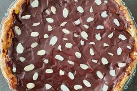 Tarte poires, amandes, chocolat au Thermomix