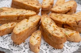 Biscotti amandes, abricots et pistaches au Thermomix