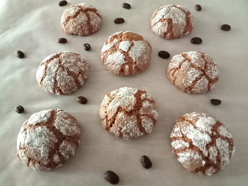 Craquelés au café au Thermomix