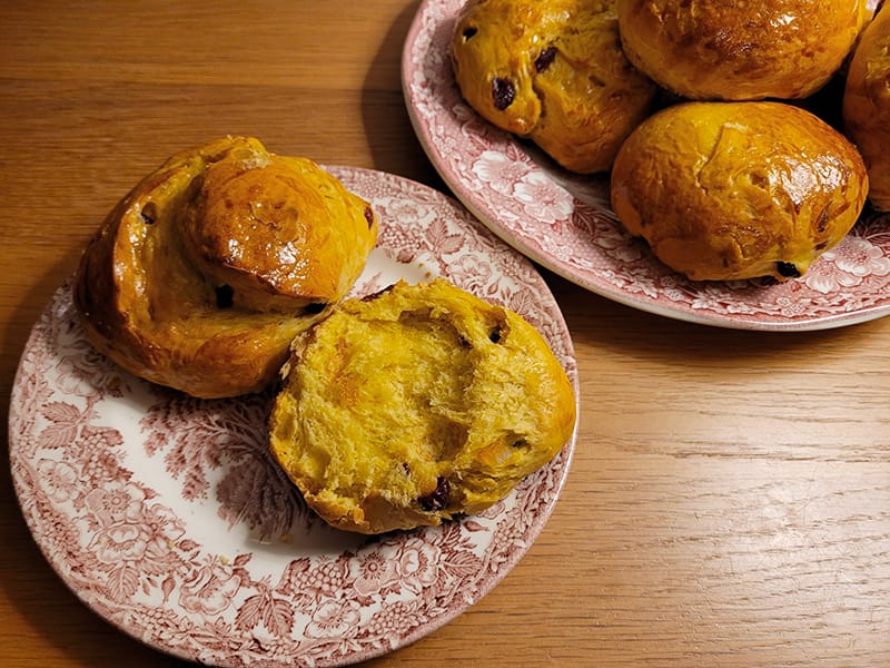 Briochettes au safran au Thermomix