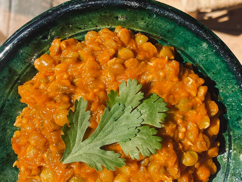 Curry de lentilles au Thermomix