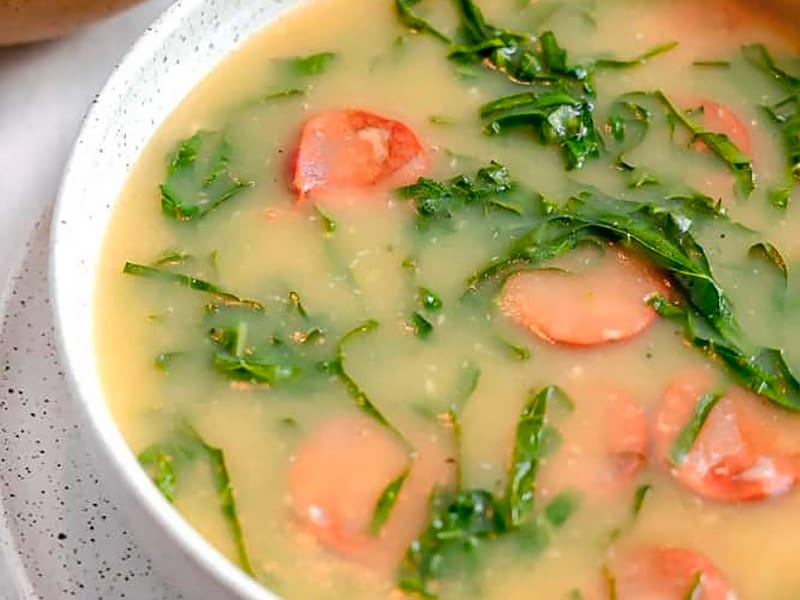 Caldo verde au chou kale au Thermomix
