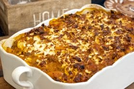 Casserole de patates douces à la viande hachée et fêta au Thermomix