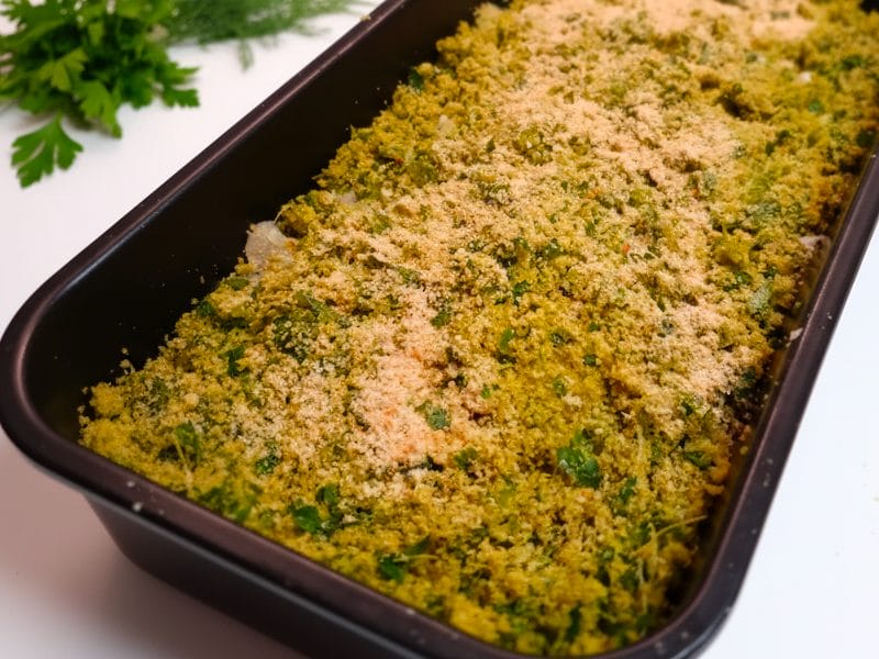 Parmentier de lieu noir au chèvre au Thermomix