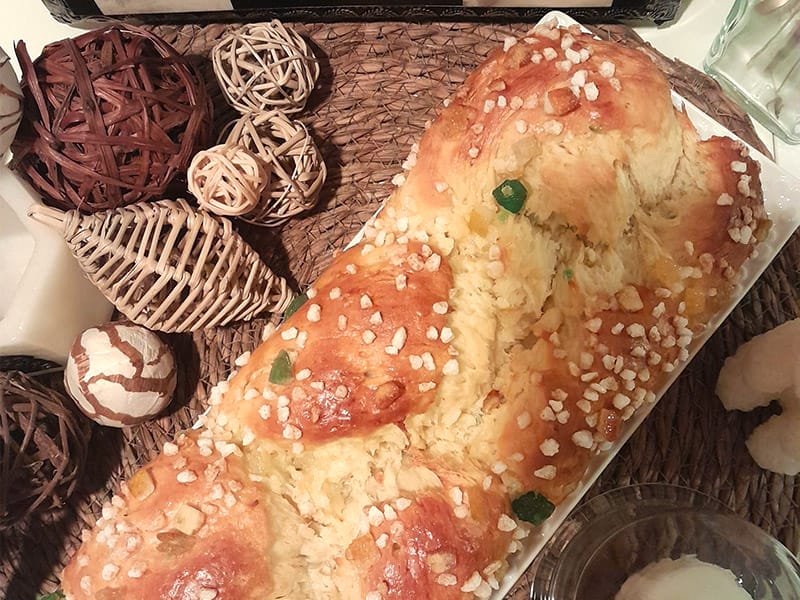 Brioche mascarpone et fruits confits au Thermomix