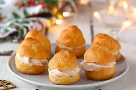 Choux à la crème de saumon au Thermomix