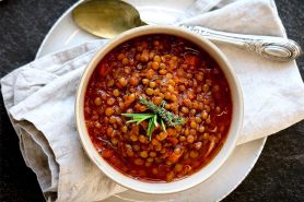 Mijoté de lentilles épicées au Thermomix