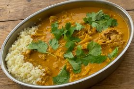 Curry poulet chou-fleur au lait de coco au Thermomix