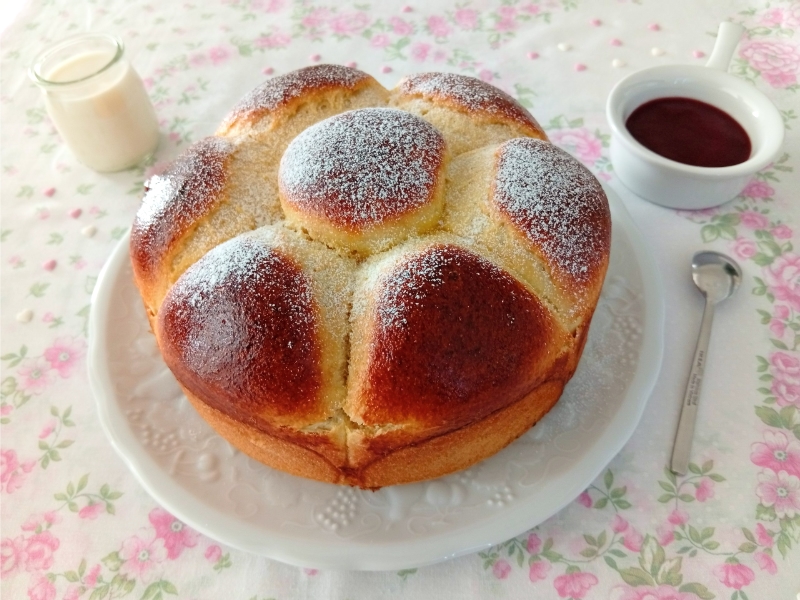 Brioche à la semoule de blé au Thermomix