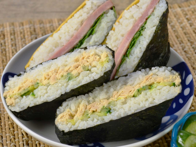 Onigirazu au Thermomix