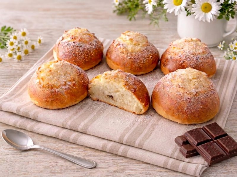 Pão de Deus – brioches à la noix de coco au Thermomix