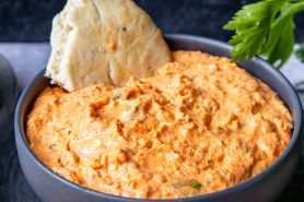 Tartinade feta, ajvar et persil au Thermomix