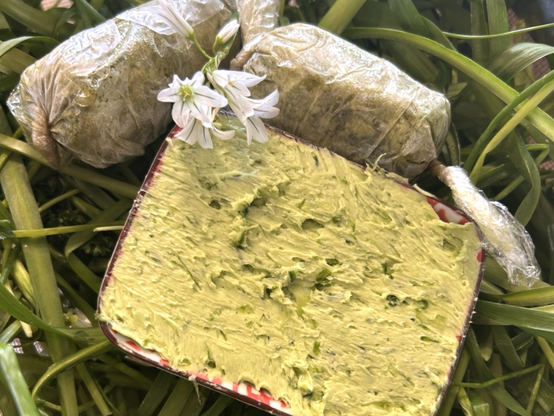 Beurre d’ail des ours au Thermomix