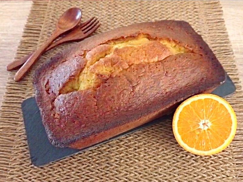 Gâteau madeleine à l&rsquo;orange au Thermomix