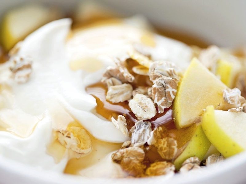 Muesli pomme-yaourt au Thermomix