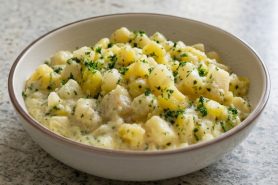 Poêlée crémeuse chou-rave et pommes de terre au Thermomix