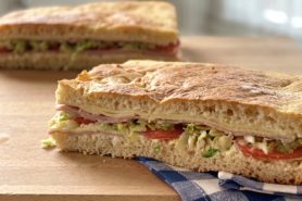 Foccacia sandwich au Thermomix