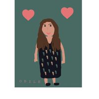 Illustration du profil de croquodile