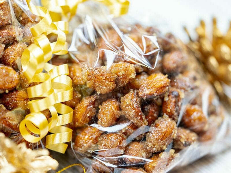 Amandes grillées à la cannelle et au miel Thermomix par Minou