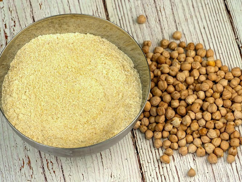 Farine de pois chiches au Thermomix Cookomix