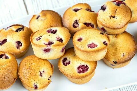 Cliquez pour zoomer ! Visitandines aux framboises au Thermomix