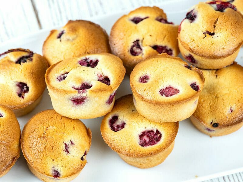 Cliquez pour zoomer ! Visitandines aux framboises Thermomix par Minou