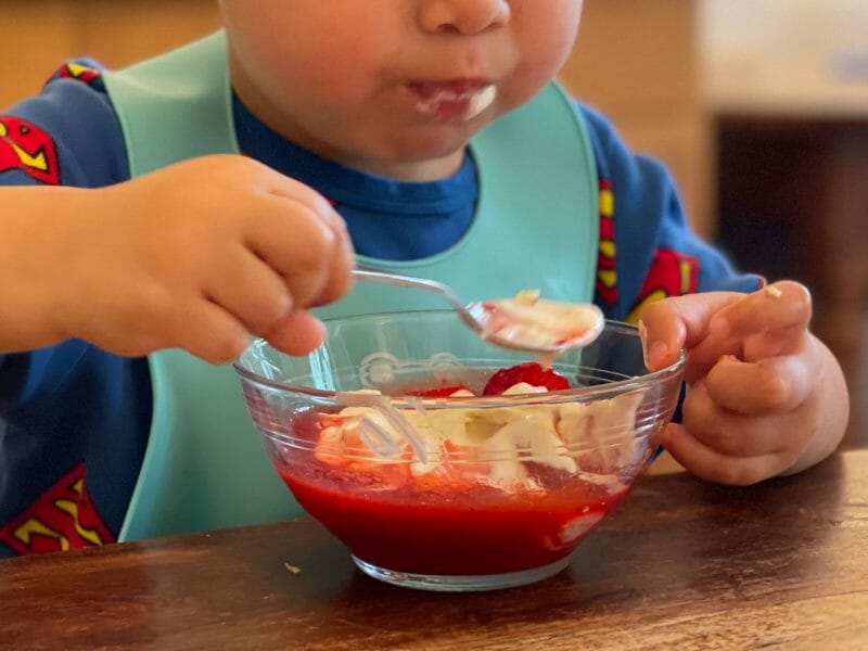 Cliquez pour zoomer ! Fraises melba Thermomix par Minou