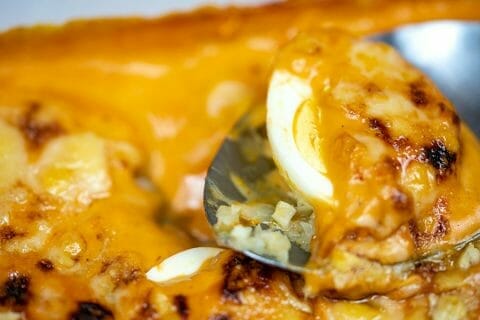 Cliquez pour zoomer ! Gratin d’oeufs durs Thermomix par Minou