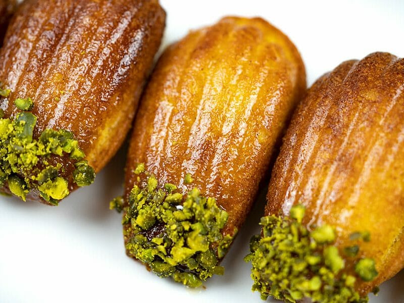 Cliquez pour zoomer ! Madeleines au safran, orange et miel Thermomix par Minou