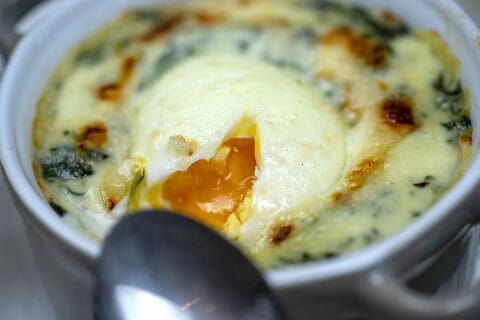 Cliquez pour zoomer ! Oeufs à la florentine Thermomix par Minou