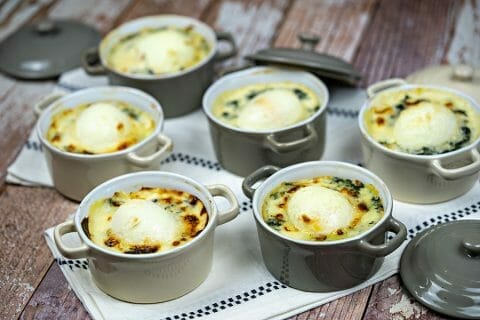 Cliquez pour zoomer ! Oeufs à la florentine Thermomix par Minou
