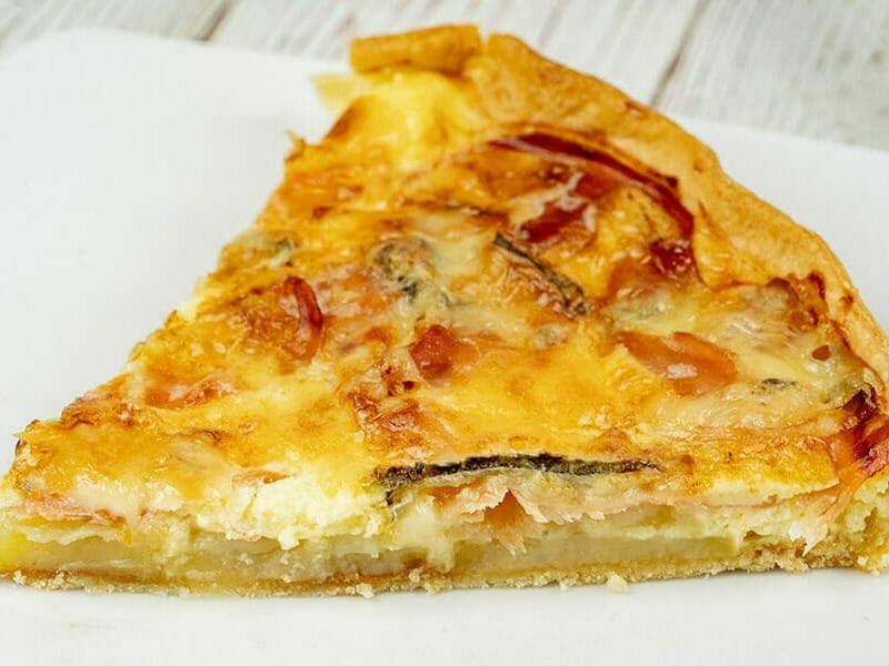 Cliquez pour zoomer ! Tarte gorgonzola et jambon de Parme Thermomix par Minou