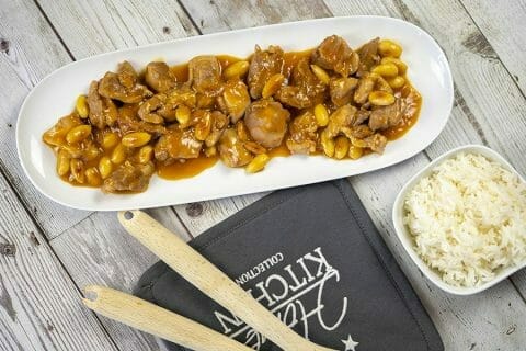 Cliquez pour zoomer ! Poulet aux amandes Thermomix par Minou