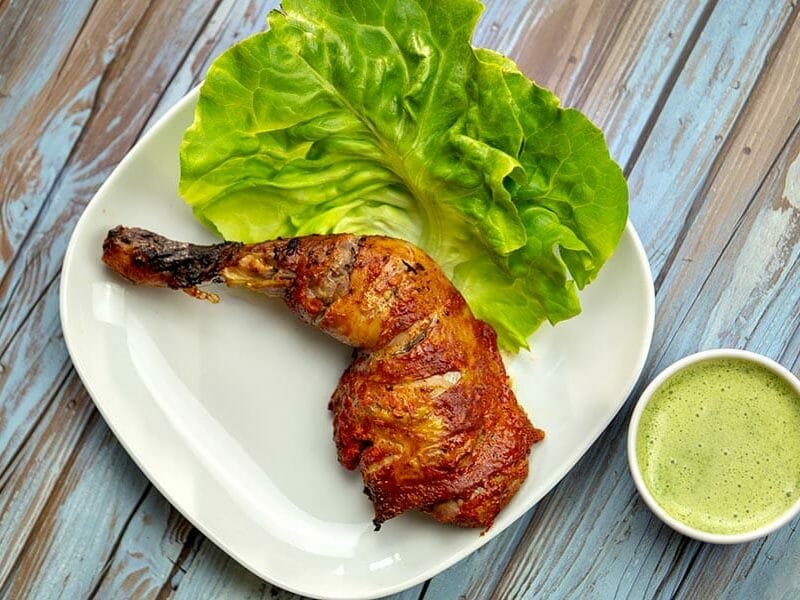 Cliquez pour zoomer ! Poulet tandoori et sauce raïta Thermomix par Minou